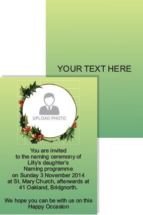 Online - Vintage Weihnachtsgruß-karte Karte (284x426)