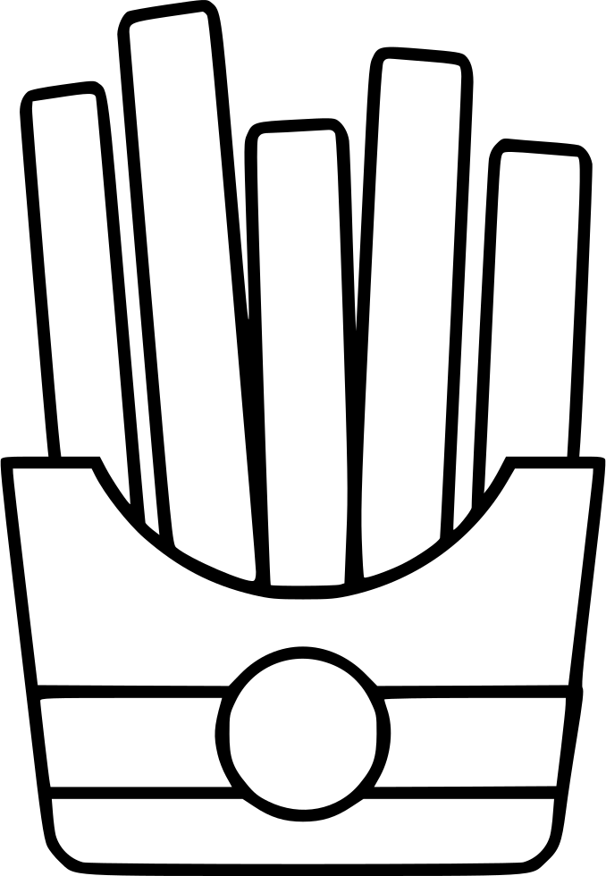 French Fries Comments - Illustration (678x980)