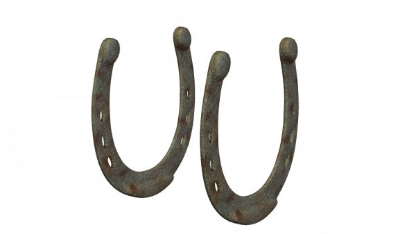 3d Models - Horseshoe 3d Model Free (600x338)