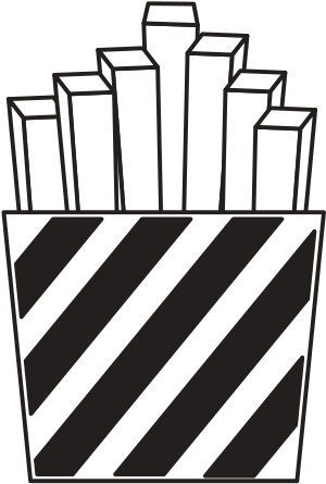 French Fries Icon - French Fries Icon (550x550)