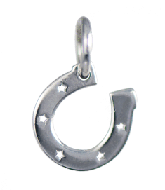 Silver Charm - Horseshoe - Silver Charm (395x630)