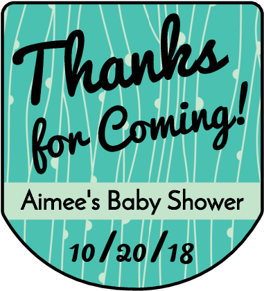 Baby Shower Labels Templates - Hemingwrite (450x488)