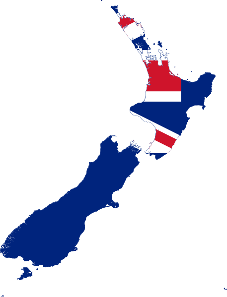 Flag-map Of New Zealand - Australia Vs New Zealand (457x599)