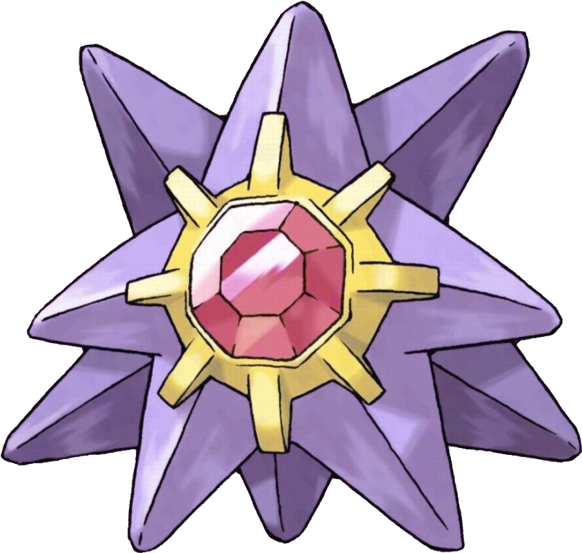 Noted Water Psychic Pokemon Pok Mon Sun And Moon Starter - Starmie Pokemon (937x937)