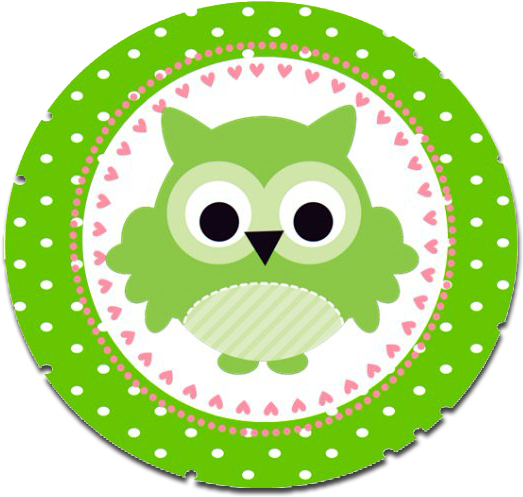 Resultado De Imagen Para Clip Art Baby Shower Png - Owl Cupcake Toppers Template (598x524)