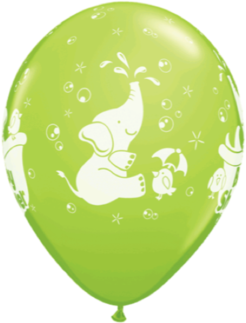 Elephant Baby Shower 11r Special Asst - Balloon (650x650)