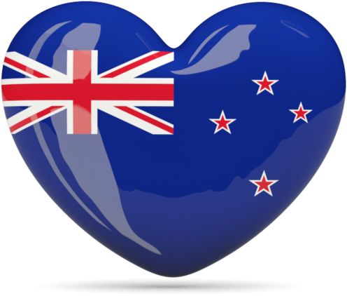 Download Free New Zealand - Turks And Caicos Heart (640x480)