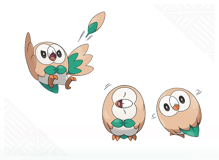 Pokemon Sun & Moon Starters Guide - Pokemon Sun And Moon Rowlett (770x562)