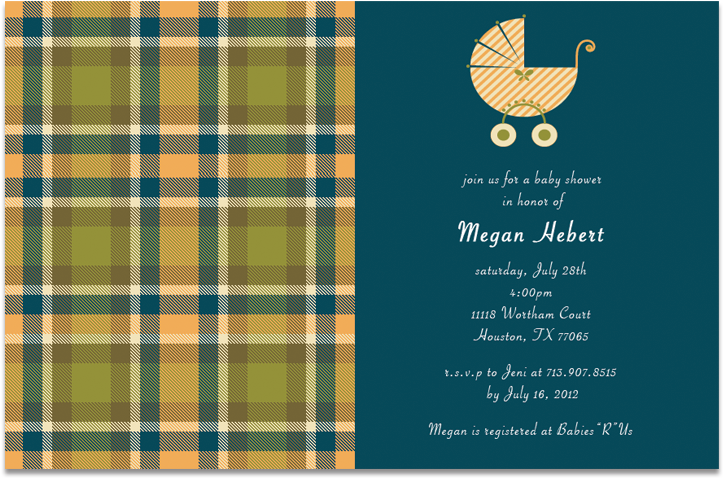 Megan's Baby Shower Invitation - Megan's Baby Shower Invitation (794x528)