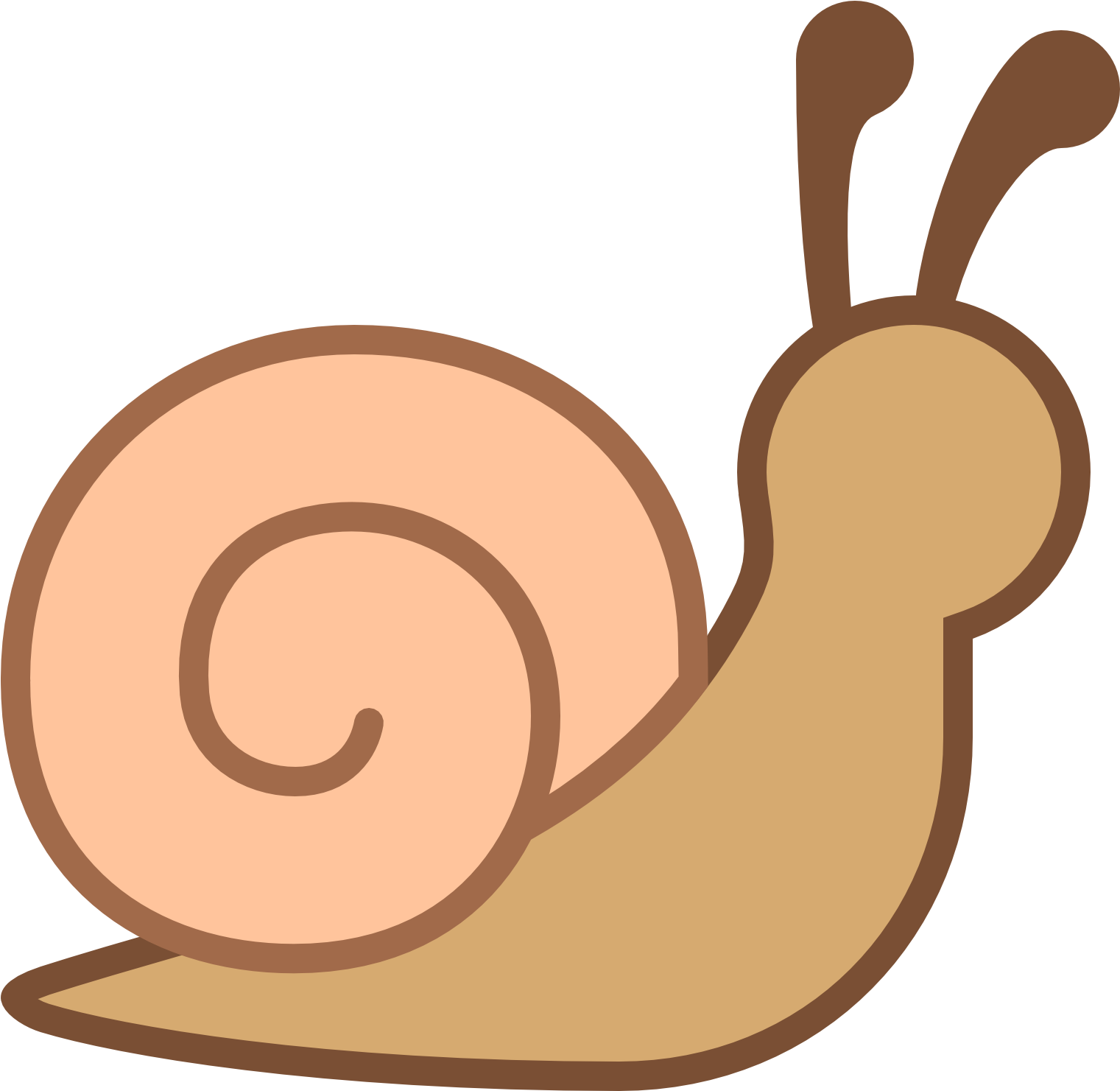 Mollusc Clipart Snail Shell - Slug (1600x1600)
