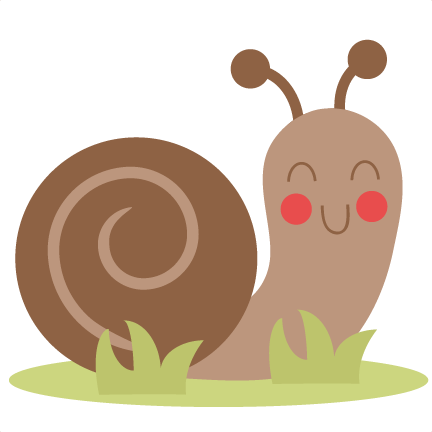 Happy Snail Svg Cutting File For Scrapbooking Snail - Cute Snail Clipart (432x432)