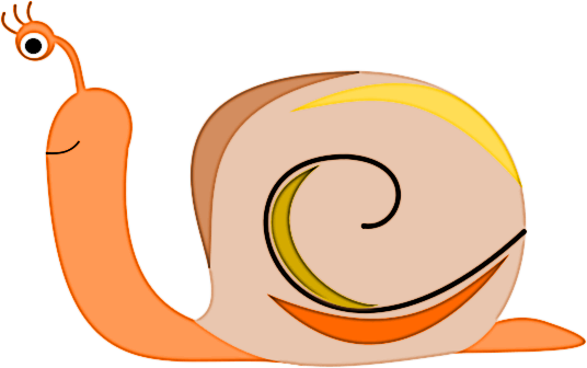 Free To Use Amp Public Domain Snail Clip Art - Cartoon Snail Png Gif (536x336)