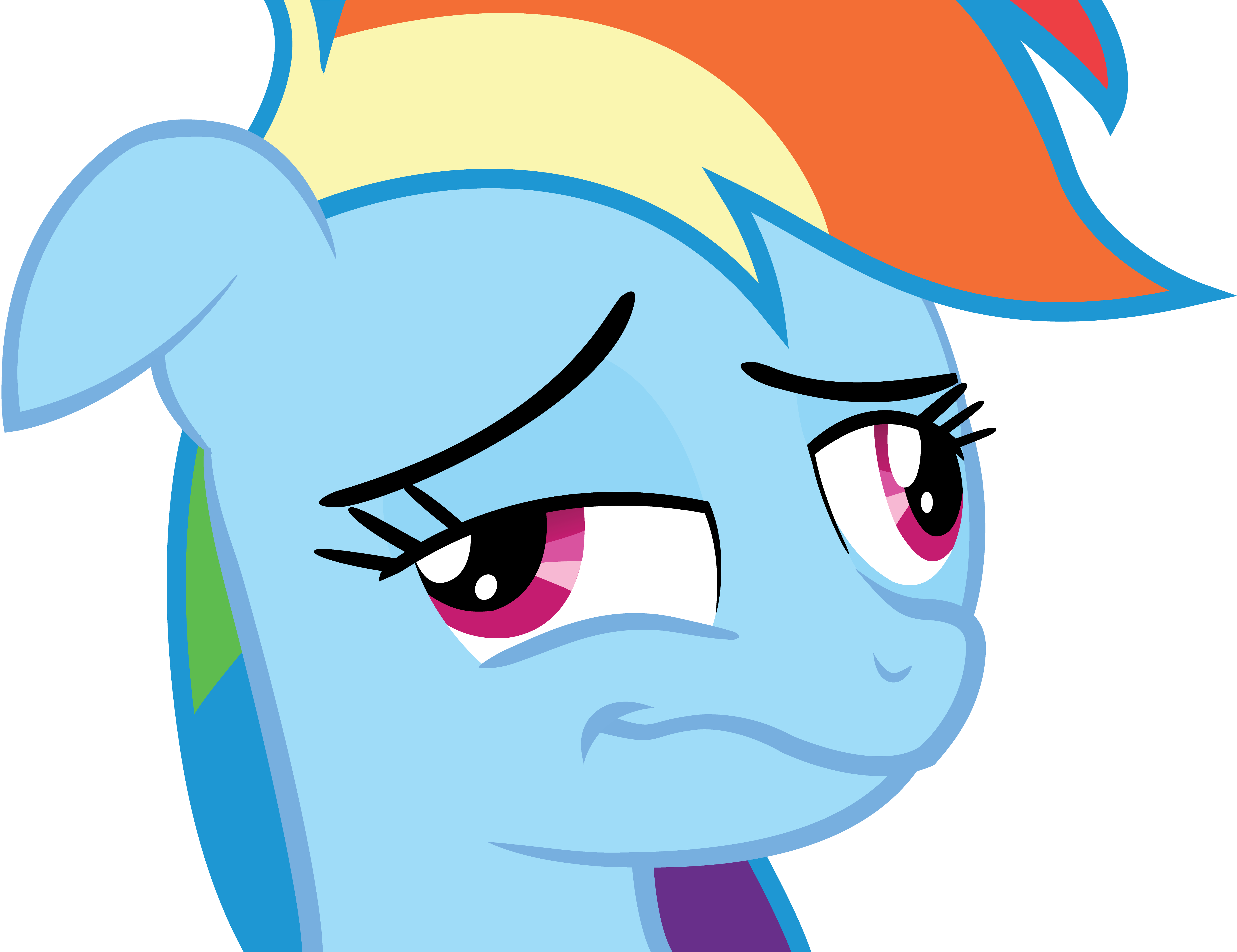 Rainbowdash Derp By Kingnicolas6 - Saint Mary's University Students' Association (5537x4261)