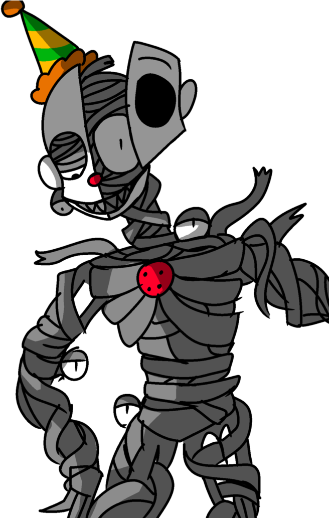 Metal Tentacle Clown By Fangirl297 - Cartoon (774x1032)