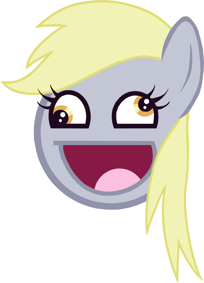 Epic Face Pic - My Little Pony Awesome Face (689x956)