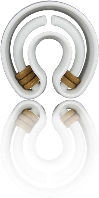 Starmark Treat Ringer Horseshoe - Starmark Treat Dispensing Bone Shaped Durable Nylon (650x650)