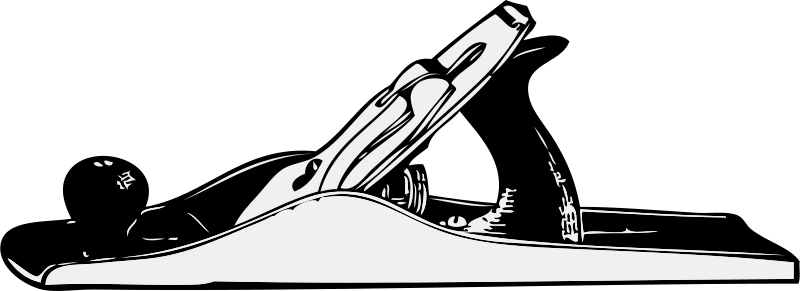 Get Notified Of Exclusive Freebies - Hand Plane Clip Art (960x480)