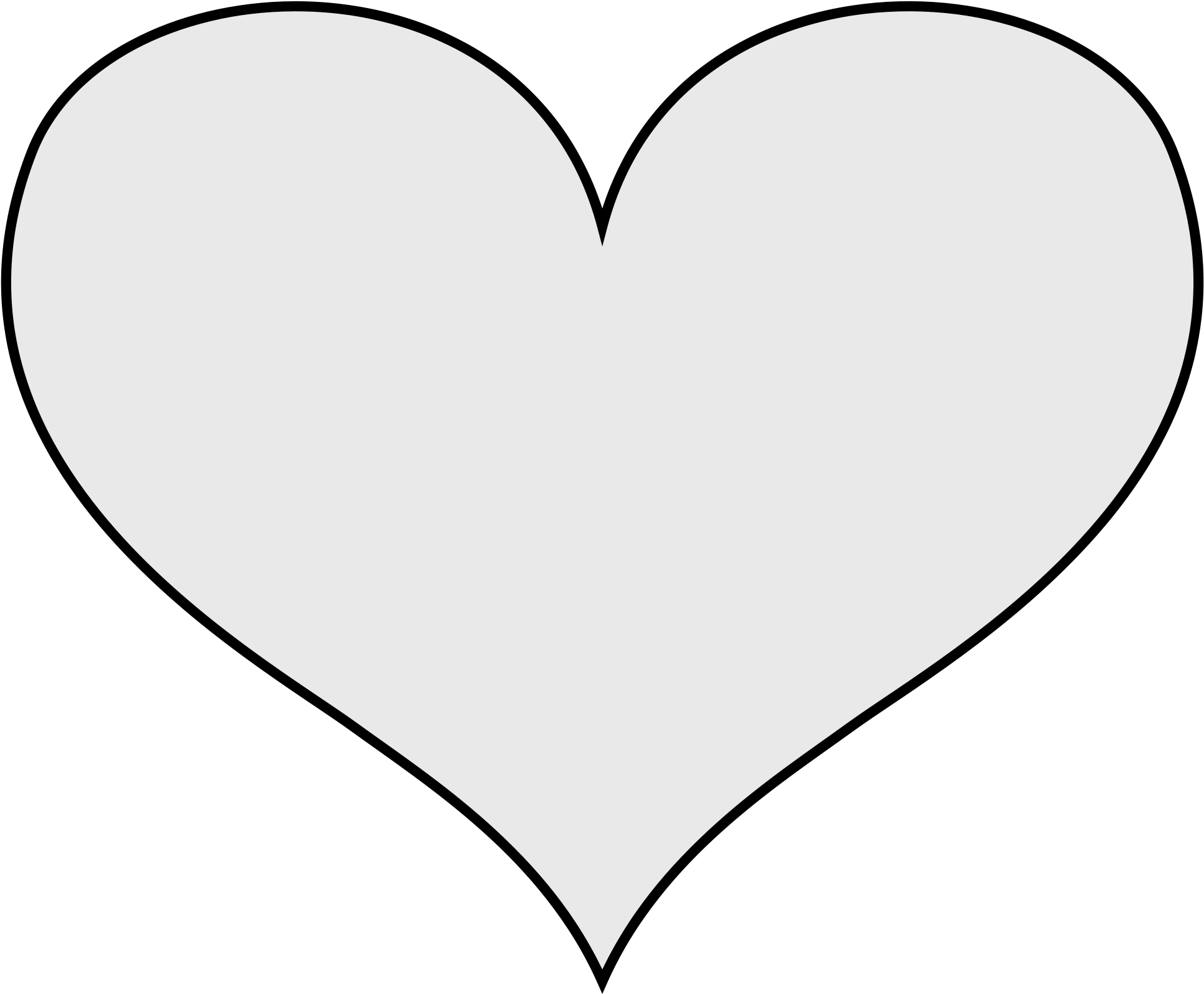Heart Silver Cliparts 24, Buy Clip Art - Heart (2000x1622)
