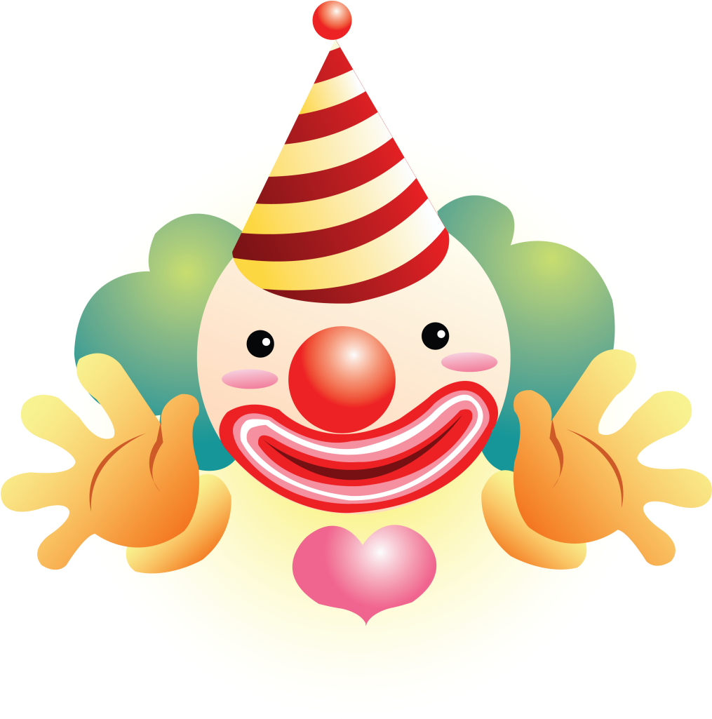 Clown's - Clown Vector (1024x1024)