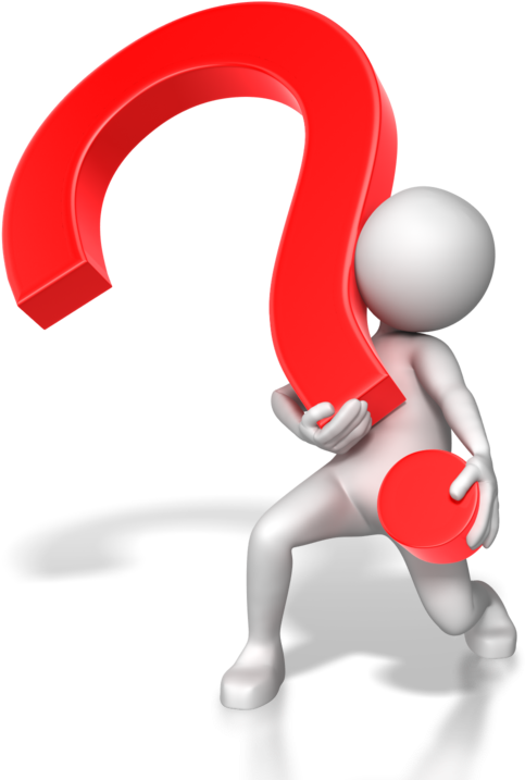 Question Mark Animation Stick Figure Presentation Clip - Question Mark Animation Stick Figure Presentation Clip (557x730)