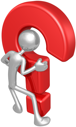 Man Behind A Giant Question Mark - Avoid Silly Mistakes In Mathematics [book] (550x550)