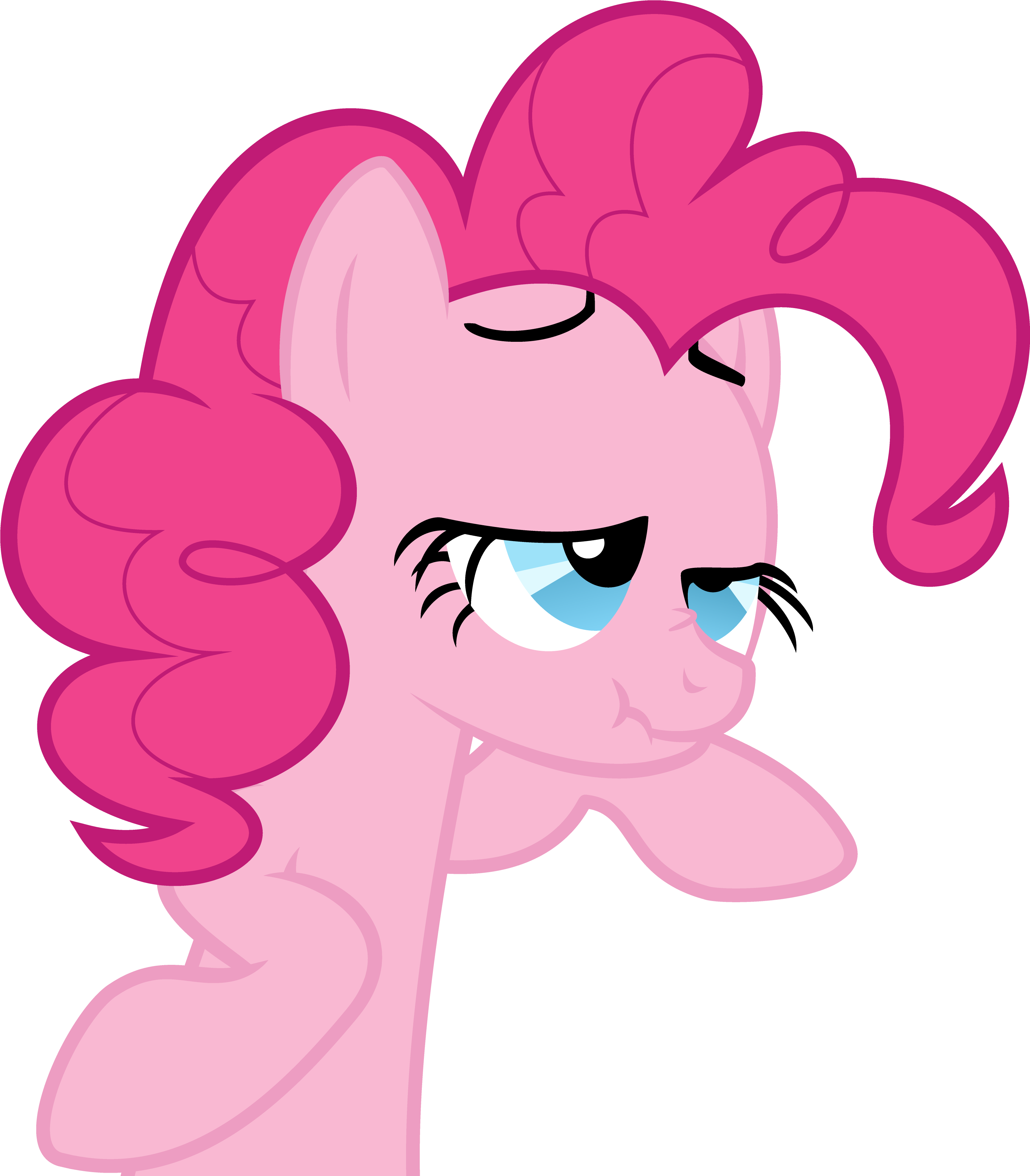 Glitchking123, Derp, Drunk, Earth Pony, Faic, Pinkie - Mlp Pinkie Pie Drunk (3454x4347)