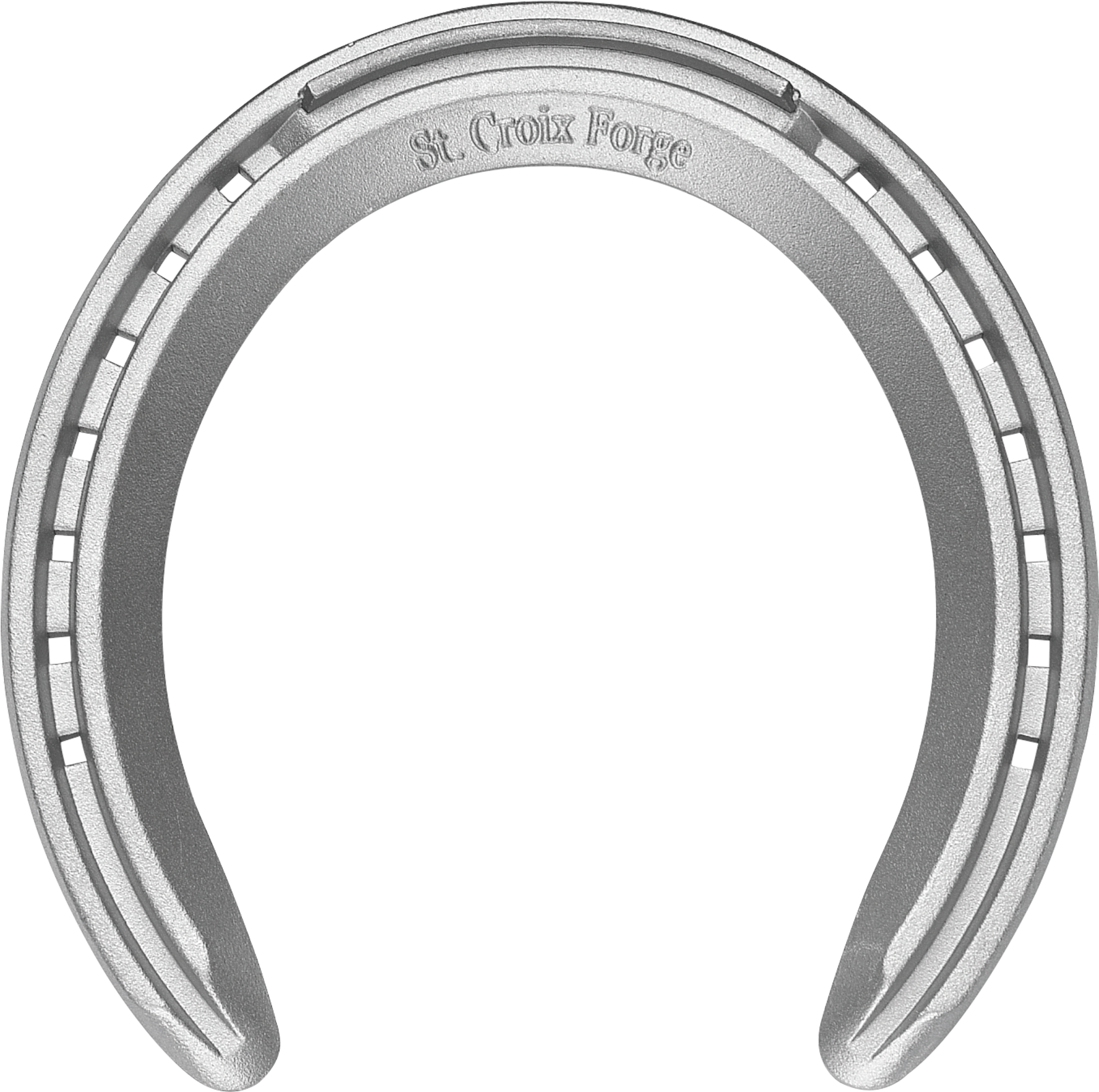 Croix Low Toe Horseshoe, Bottom Side - St Croix Horseshoes Regular Toe Hind Racing Plate (2176x1600)