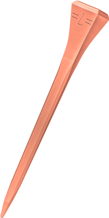 Liberty Cu Fj Copper Coated Horseshoe Nails - Copper Plated Horseshoe Nails (490x475)