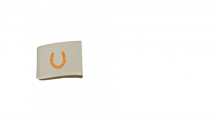 C4 X Bfa Metal Horseshoe Buckle - Animal (761x427)