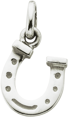 Horseshoe Charm - Silver - Kirstin Ash Horse Shoe Charm Sterling Silver (939x1024)