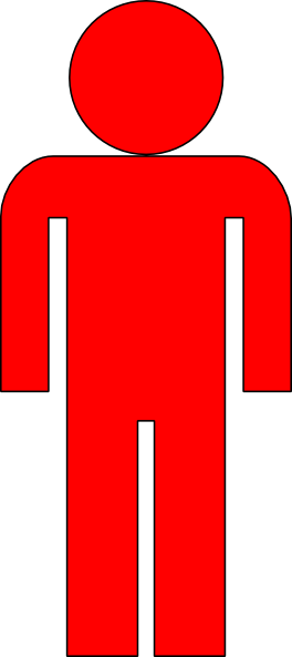 Question Man Clipart - Clip Art (264x593)
