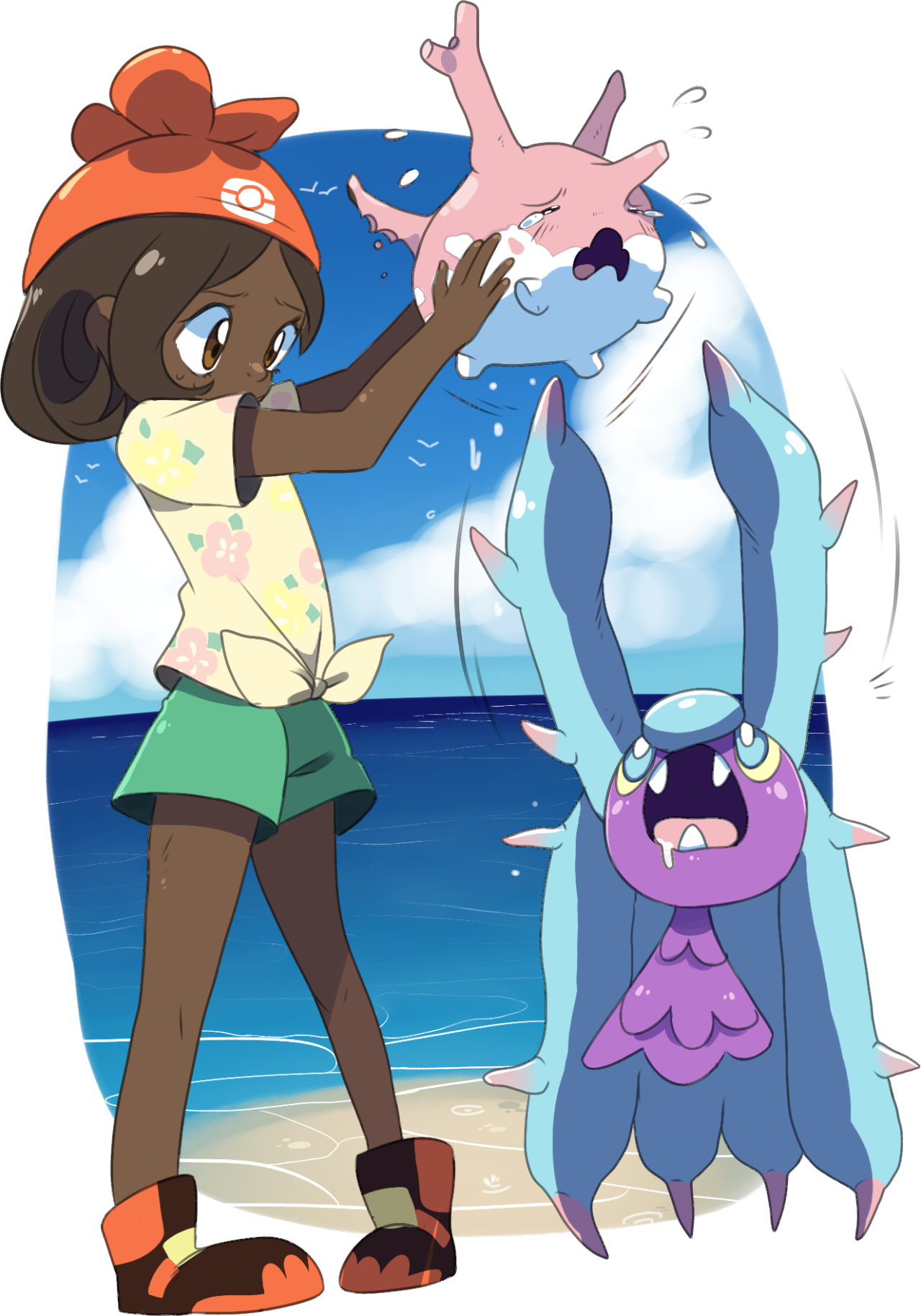 Find This Pin And More On Pokemon Sun And Moon By Benfake717 - Pokemon James And Mareanie (1280x1829)