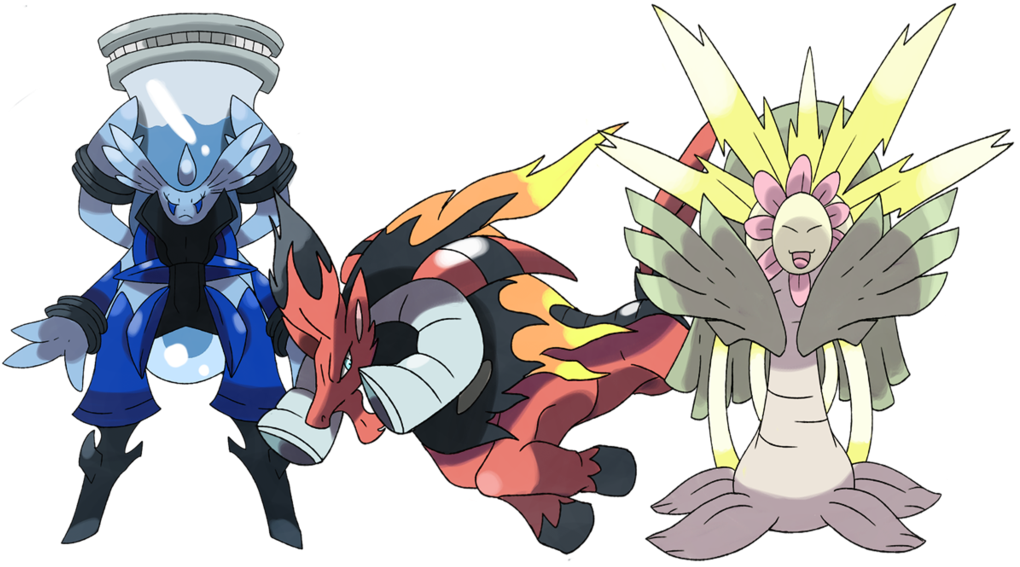 Http - //fc05 - Deviantart - Minus And Plus Starters - Pokemon Plus And Minus (1024x592)
