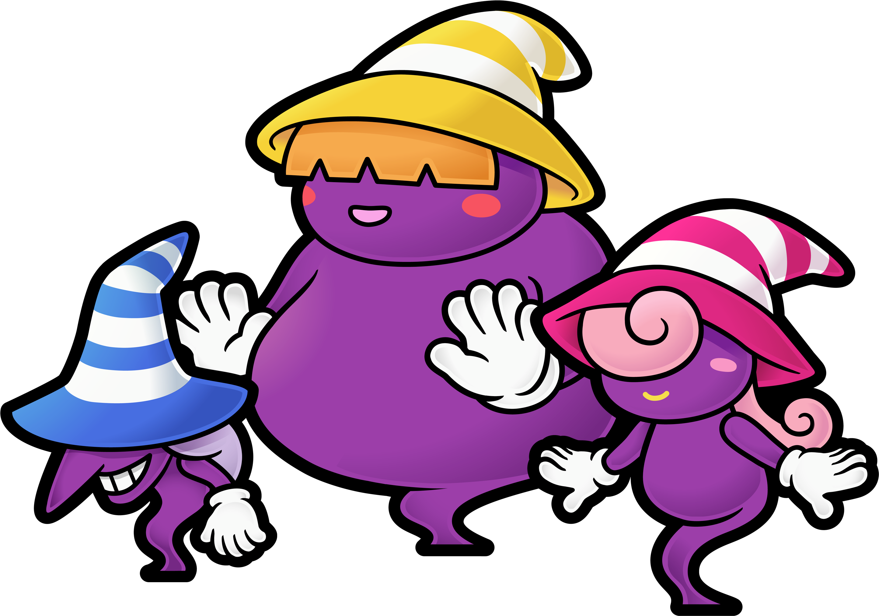 Shadow Sirens - Shadow Sirens Paper Mario (3006x2100)