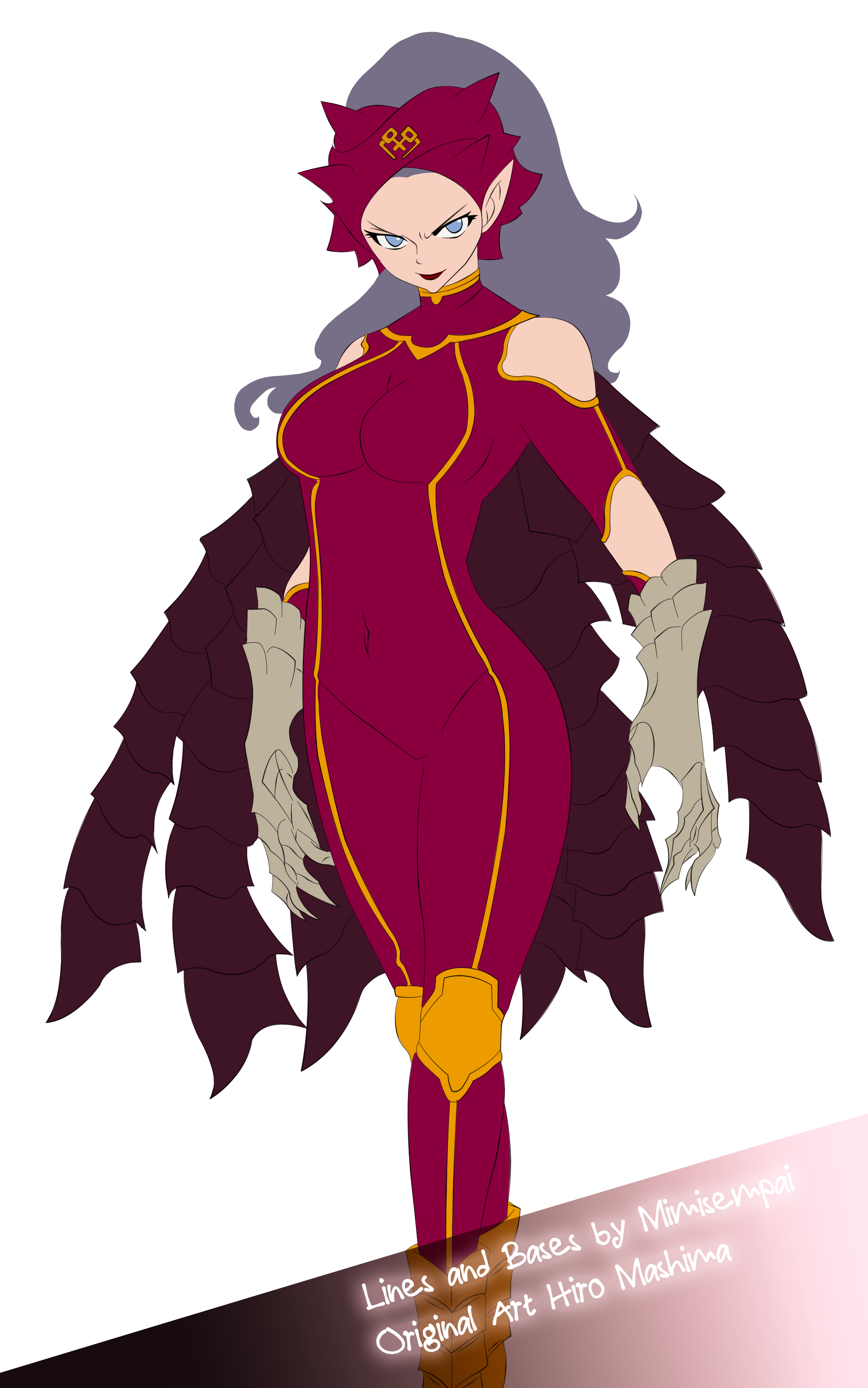 Fairy Tail Mira Soul Demo Free Lines And Bases Psd - Illustration (2089x3339)