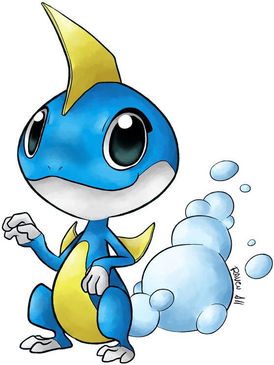Water Type Starter Pokemon Images - Pokedex Pokemon Lustrous Aqua (588x800)