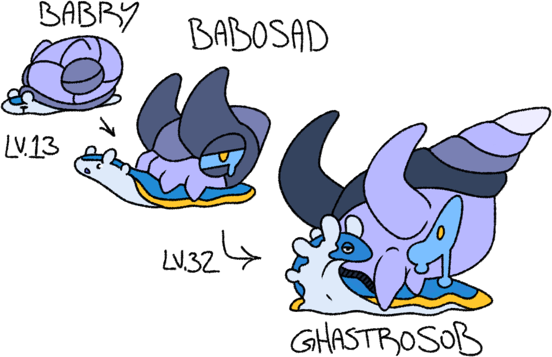 Pokemon Fakemon Water Starter Vaporqay - Cartoon (1130x735)