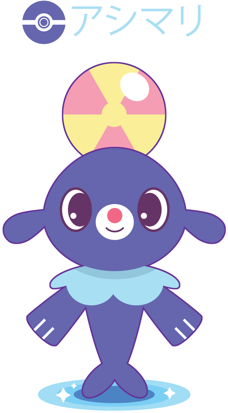 Chibi Version Of The Newly Revealed Water Starter, - Chibi Popplio (800x1423)