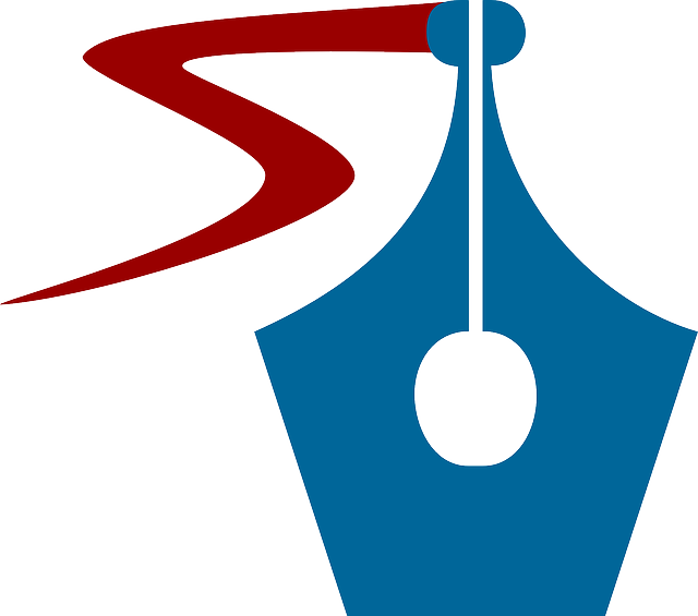 Writing Red, Ink, Blue, Pen, White, Write, Tip, Writing - Ujung Pena Vector (640x565)