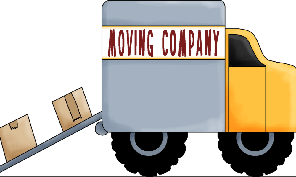 How To Compare Prices Of Moving Company - Moving Day Clip Art (1000x600)
