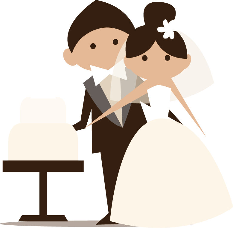 Wedding Invitation Bridegroom Clip Art - Gelin Damat Cizimleri (779x765)