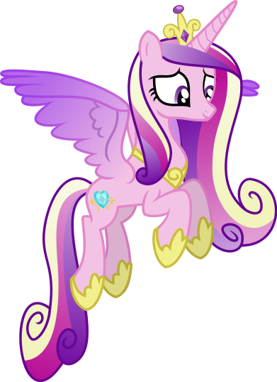 Pin By Misscreativity On Princess Cadence - Mlp Princess Cadence Flying (391x538)