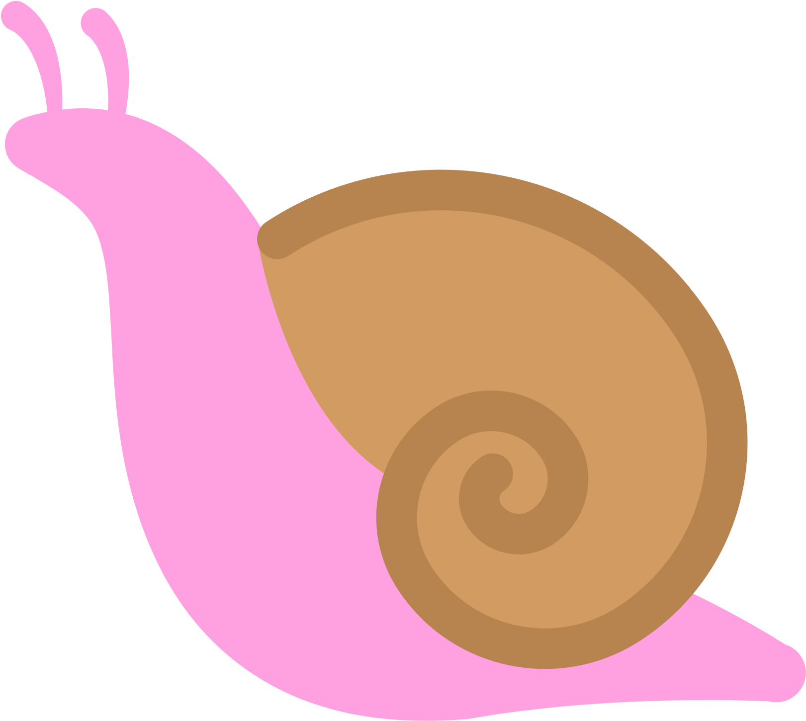Open - Transparent Snail Emoji (2000x2000)