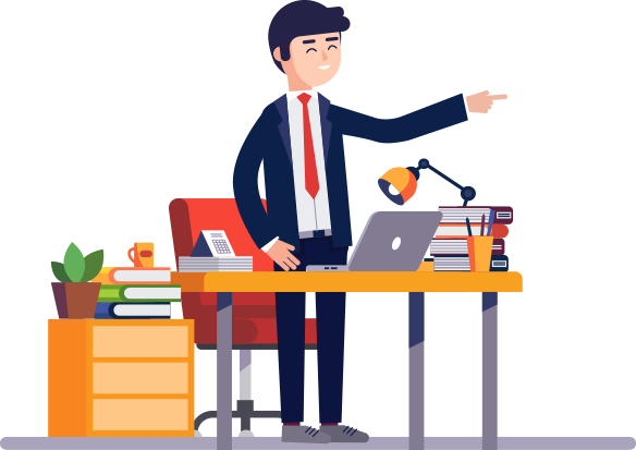 For The Free Demo - Business Owner Clipart (584x413)