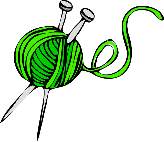 Thread Wool, Yarn, Green, Knitting, Ball, Clothing, - Starts With Letter Y (640x555)