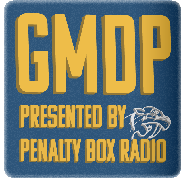 Simple Logo For A Nashville Predators Themed Podcast - Penalty Box (695x696)