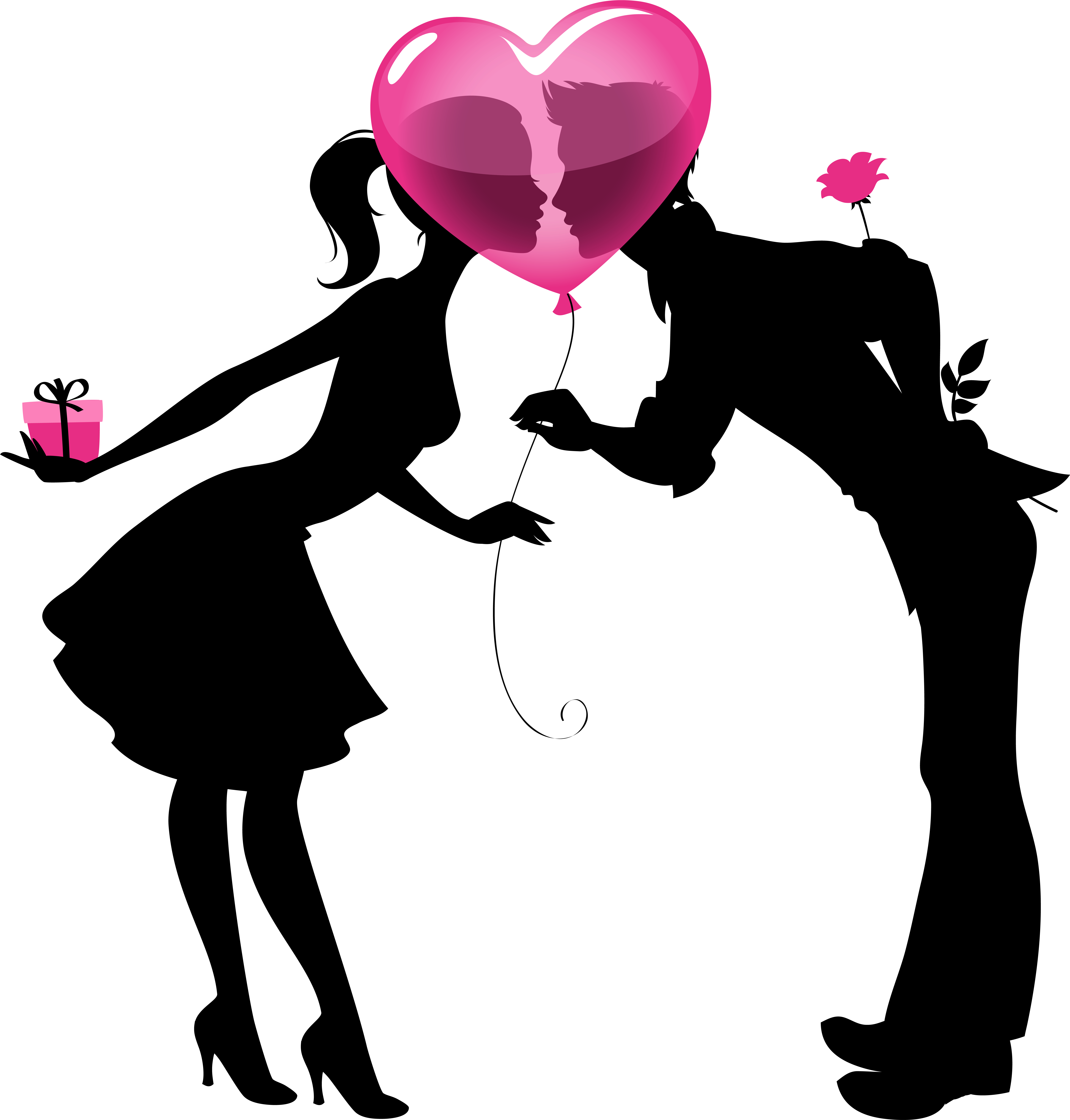 Couple Clipart & Couple Clip Art Images - Couple Clipart & Couple Clip Art Images (7098x7293)