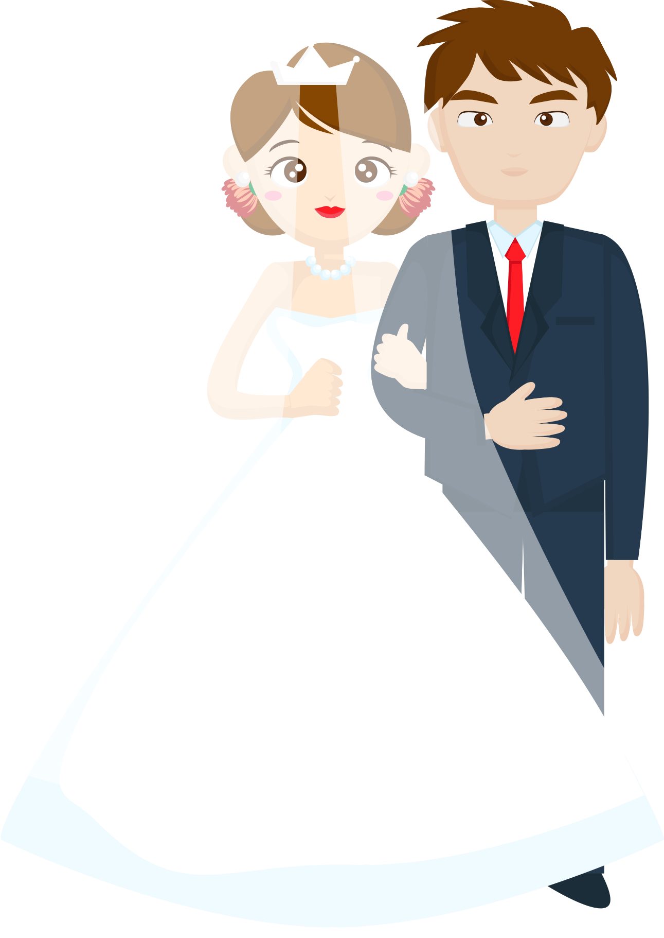 Wedding Bride Illustration - Wedding Bride Illustration (1291x1822)
