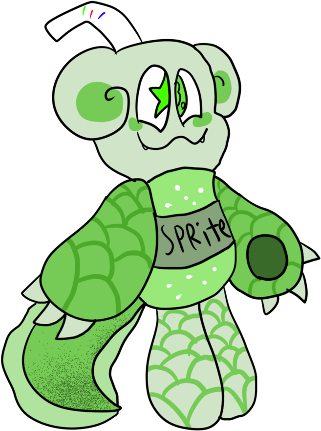 Ekitai Sprite Adopt (closed) By Trashmakes-adopts - Cartoon (774x1032)