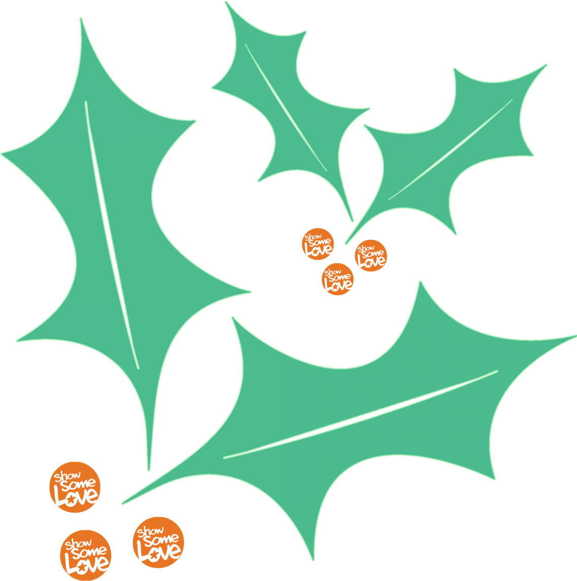Tree Ssl Gingerbread Happy Holidays Ssl Holly - Ilex Cornuta (1200x1200)